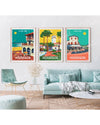 Affiche HOSSEGOR "Café de PARIS"