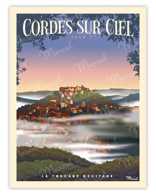 Affiche CORDES-SUR-CIEL