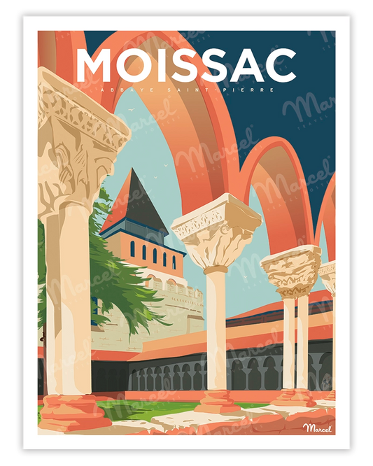 MOISSAC poster