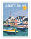 Affiche LA TRINITÉ-SUR-MER