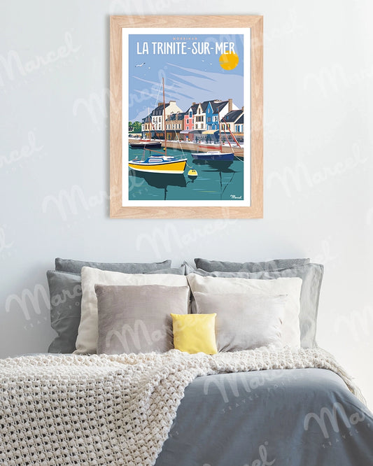 Affiche LA TRINITÉ-SUR-MER