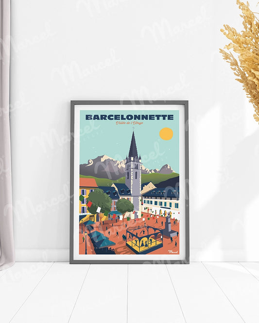 Affiche BARCELONNETTE