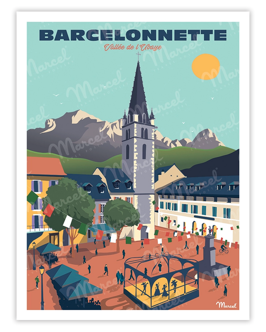 Affiche BARCELONNETTE