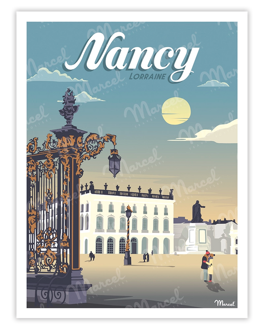 NANCY poster "Place Stanislas"