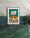 Affiche "Gâteau Basque"