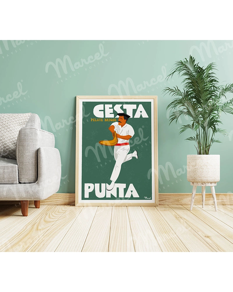 Affiche "Cesta Punta"