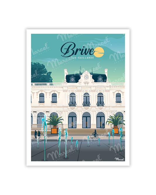 BRIVE-LA-GAILLARDE Postcard