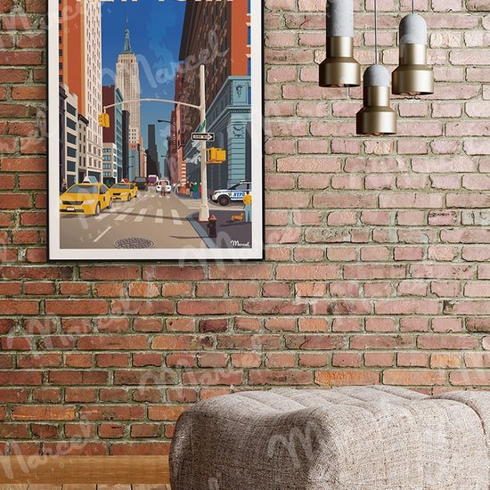 Affiche NEW YORK "Manhattan"