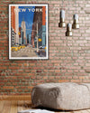 Affiche NEW YORK "Manhattan"