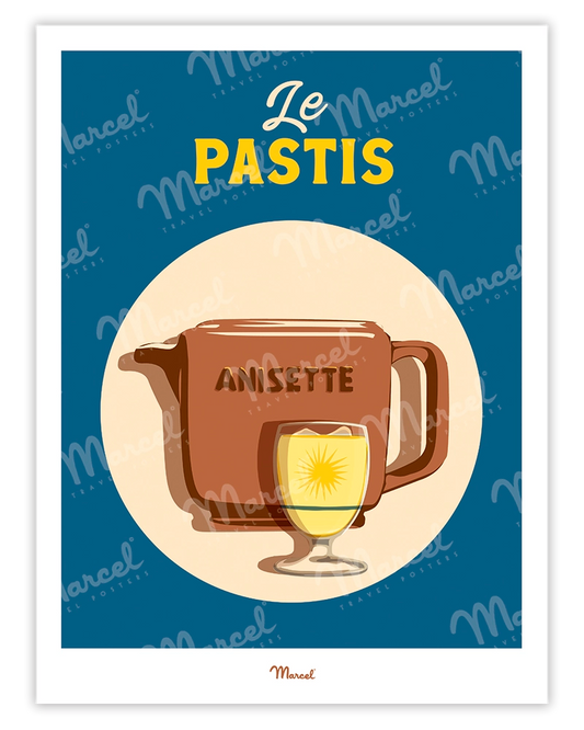 Travel Color "Pastis" poster