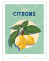 Travel Color Poster "Lemons"