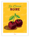 Affiche Travel Color "Cerise Noire"