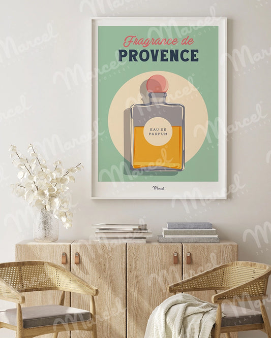 Affiche Travel Color "Fragrance de Provence"