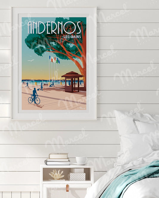 Affiche ANDERNOS-LES-BAINS