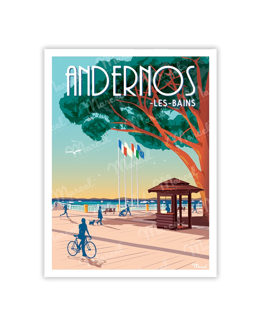 Carte Postale ANDERNOS