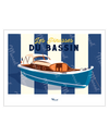 Affiche Travel Color BASSIN D'ARCACHON "Les Pinasses Bleues du Bassin "
