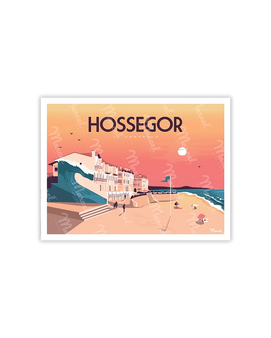 HOSSEGOR Postcard "The Power Station"