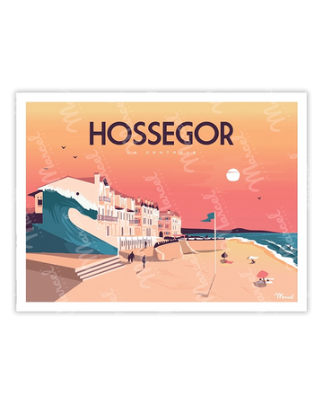 Affiche HOSSEGOR "La Centrale" 2
