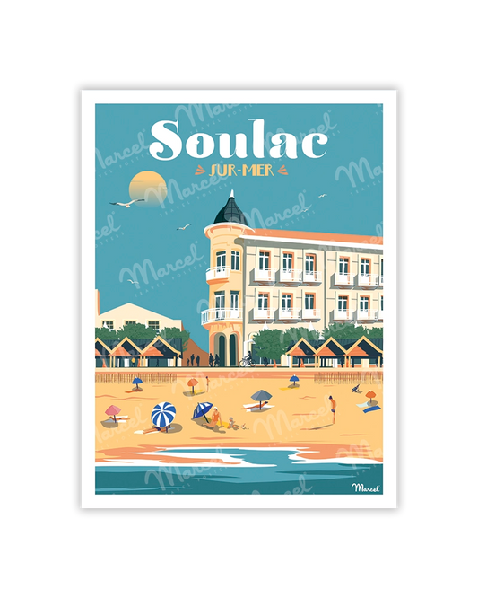 Postcard Soulac sur Mer