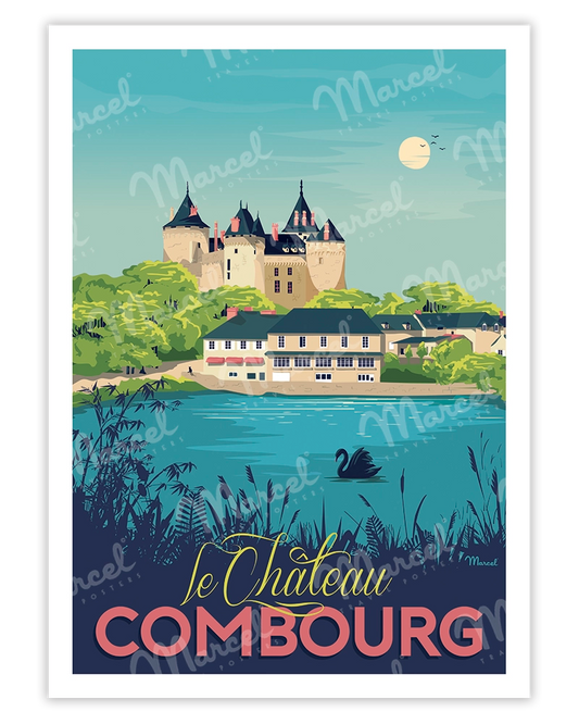 COMBOURG CASTLE poster