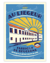 SOUSTONS poster "At the Blue Liegeur"