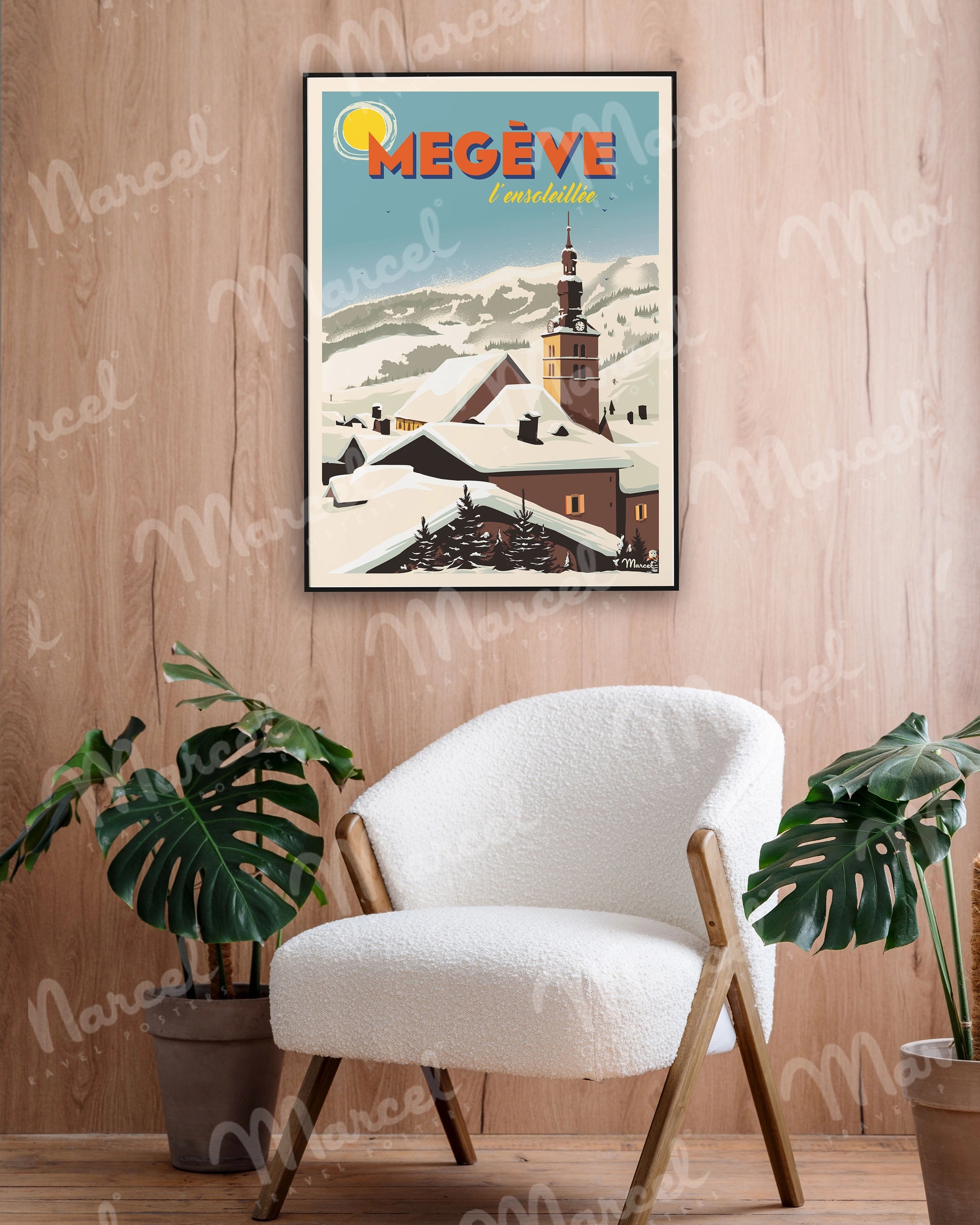 Affiche MEGEVE