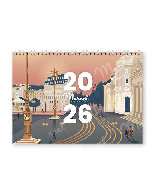 Calendrier 2026 "BORDEAUX"
