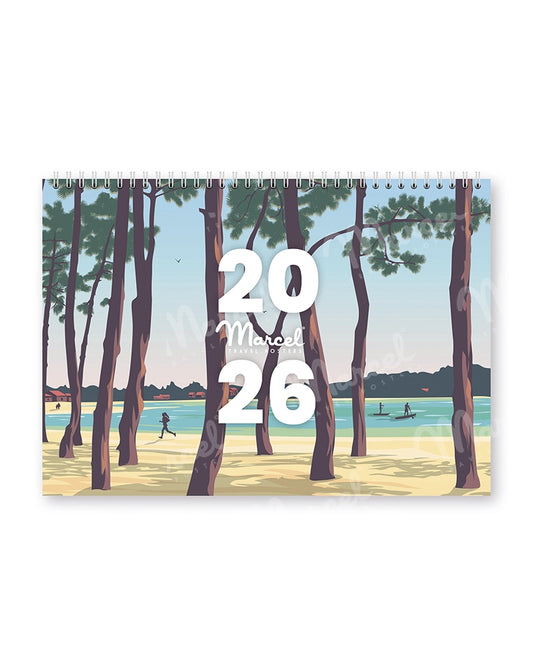 Calendrier 2026 "LANDES"