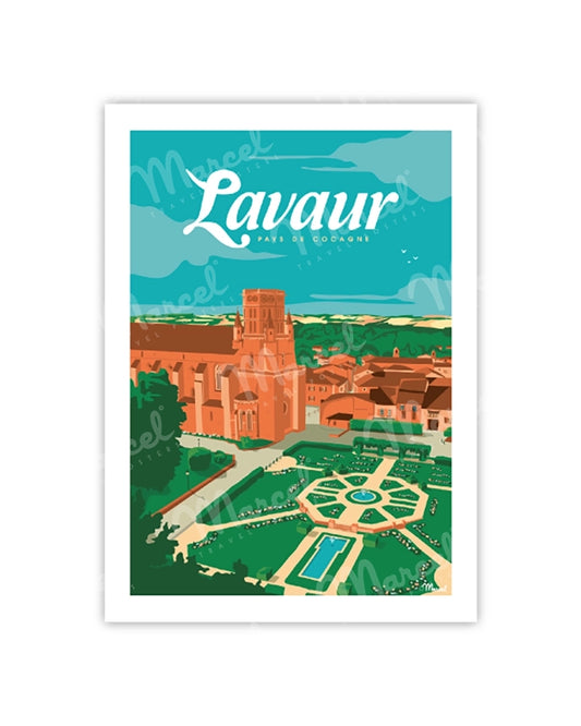 LAVAUR "Land of Plenty" Postcard