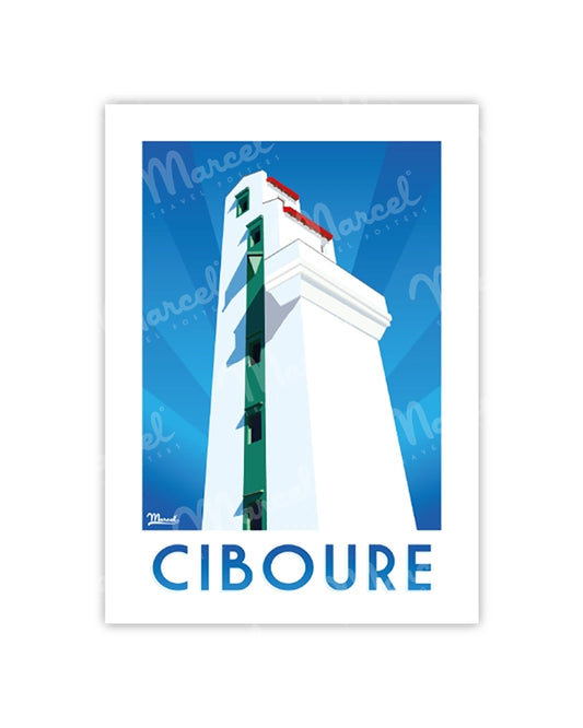 CIBOURE Postcard "The Lighthouse"