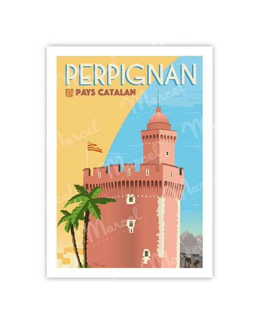 Postcard PERPIGNAN "Le Castillet"