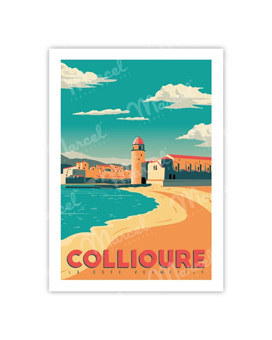 Postcard COLLIOURE "Vermilion Coast"