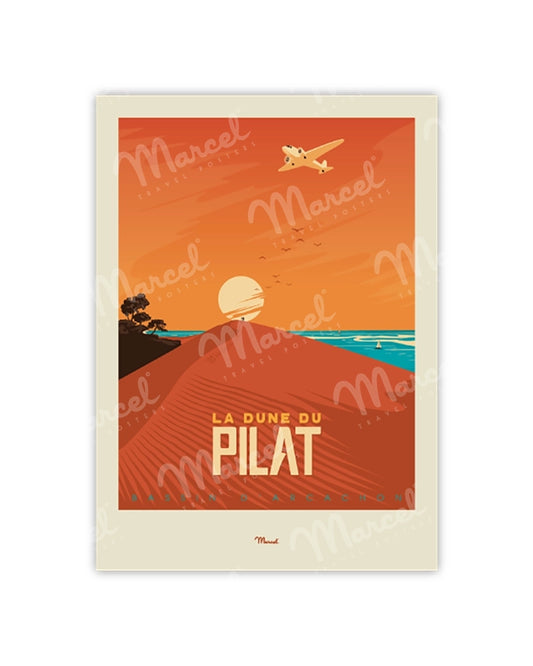 Postcard ARCACHON BASIN "Dune du Pilat"