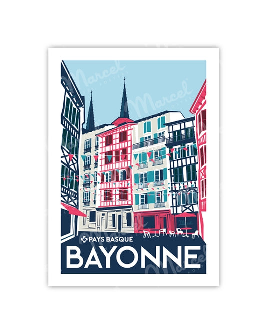 BAYONNE Postcard "Silver Street"