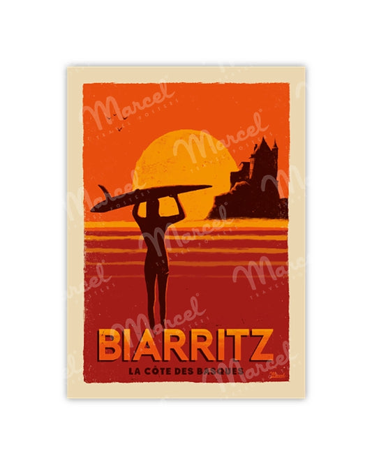 Postcard BIARRITZ "Coast of the Basques"