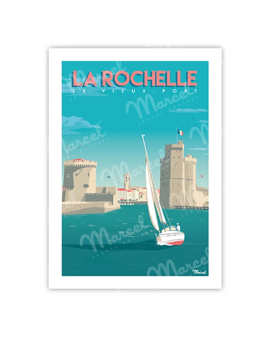 Postcard LA ROCHELLE "Old Port"