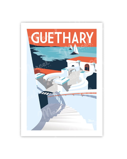 GUETHARY Postcard “The Gateway”