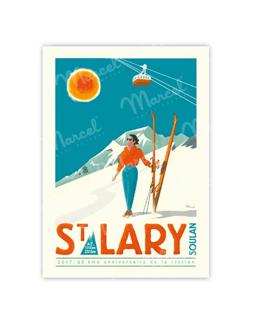 SAINT-LARY "60th Anniversary" Postcard