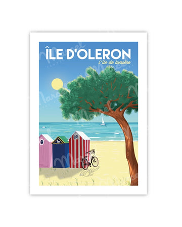 Postcard ÎLE D'OLERON "The Island of Light"