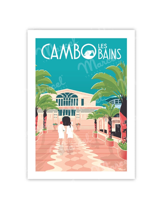 Postcard CAMBO-LES-BAINS "The Thermal Baths"