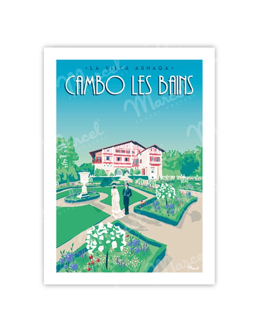 Postcard CAMBO-LES-BAINS "Villa Arnaga"