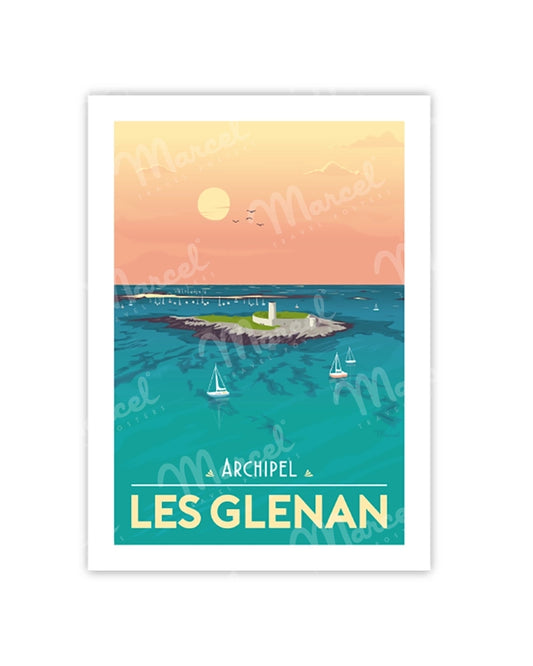 GLENAN ARCHIPELAGO Postcard