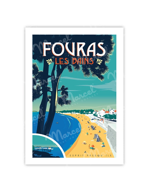 Postcard FOURAS LES BAINS "Peninsula spirit"
