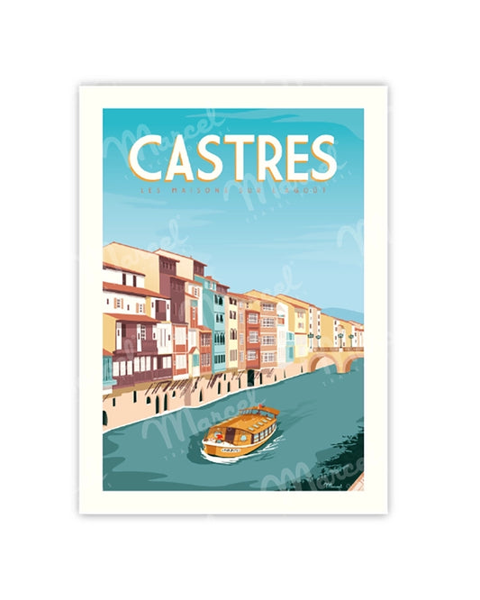 Carte Postale CASTRES