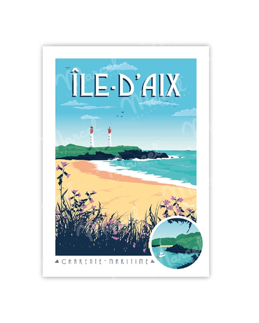 Carte Postale ÎLE-D'AIX