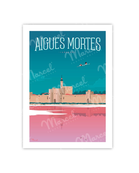 Postcard AIGUES MORTES "Camargue"
