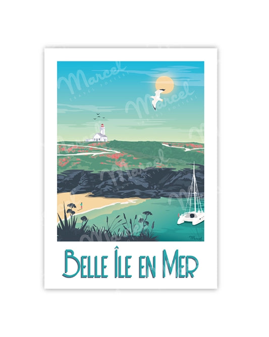 Postcard BELLE-ÎLE-EN-MER