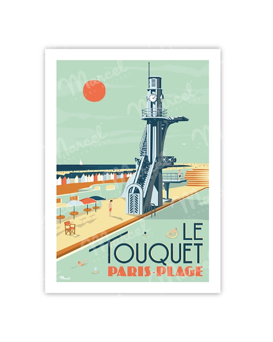 Postcard LE TOUQUET "Paris-Plage"