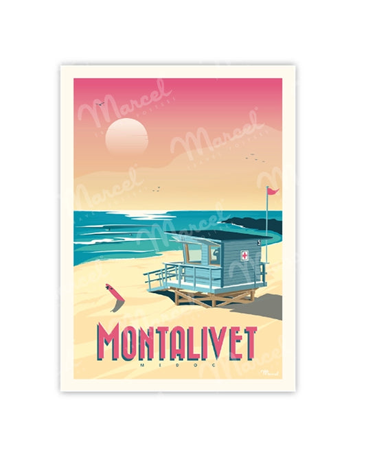 MONTALIVET Postcard