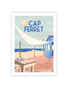Carte Postale CAP FERRET "Cabane à Huitres"